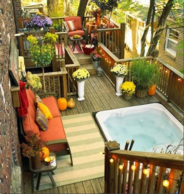 ideja za vrt na malom balkonu 22