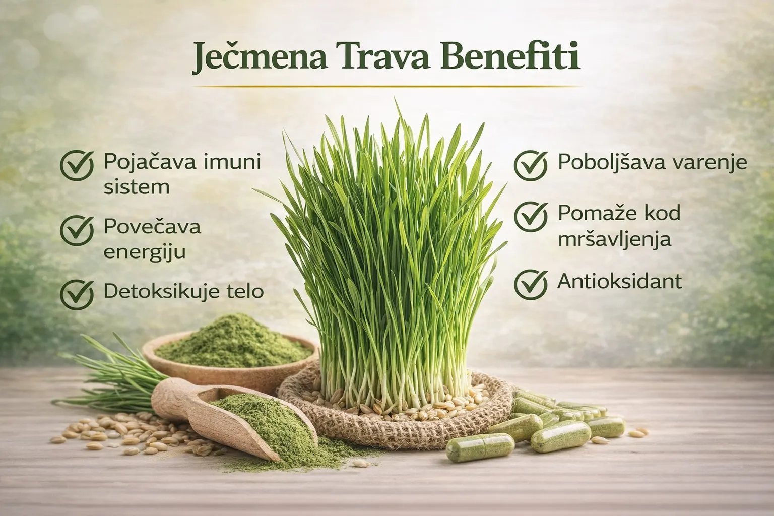 Barley Grass – Kesice
