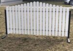 PVC ograda