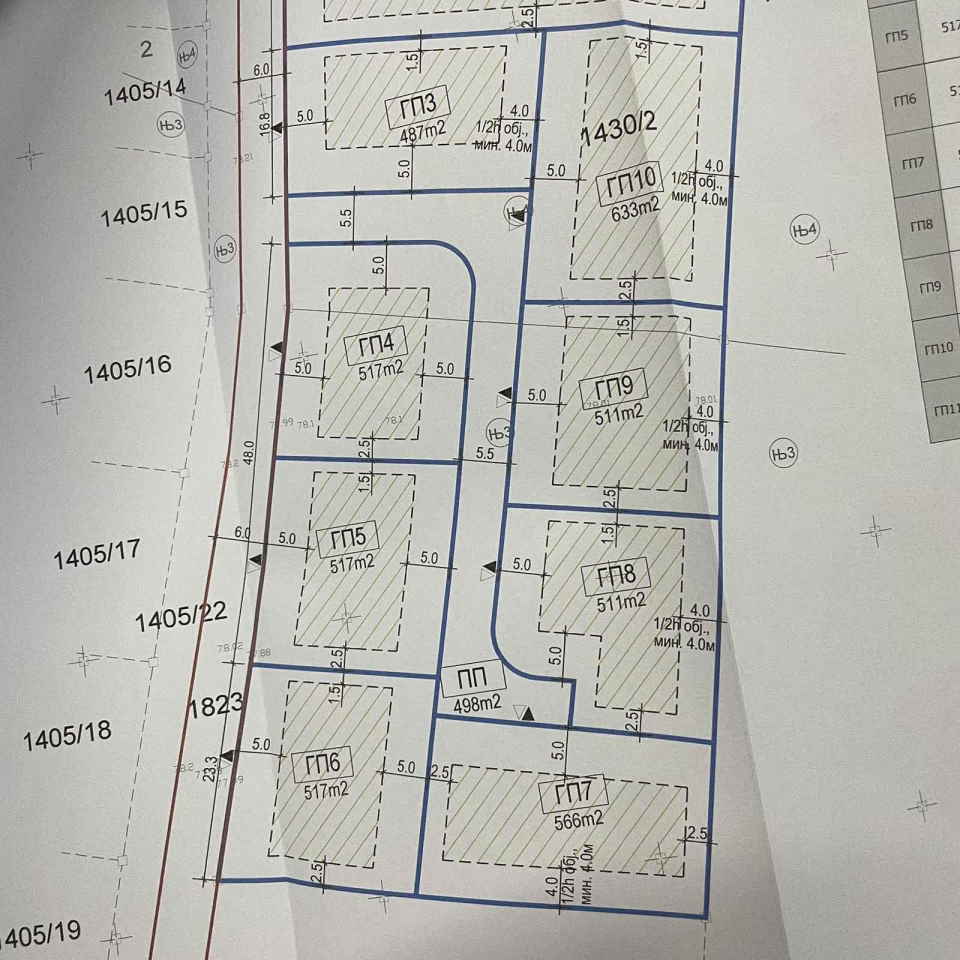 Placevi u Bečmenu u ulici Đure Jakšića
