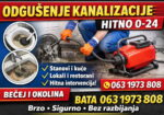 Odgušenje kanalizacije